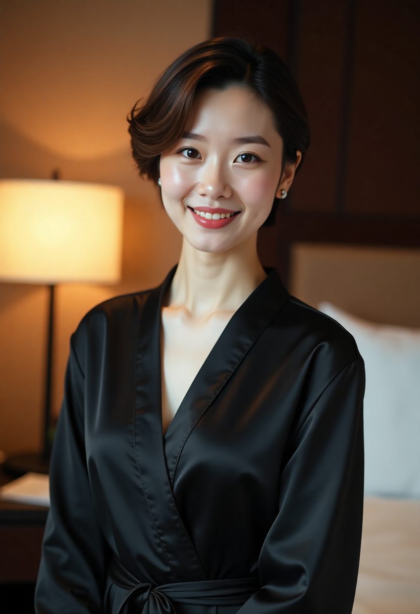 灰墙与丝绒背景并排试拍