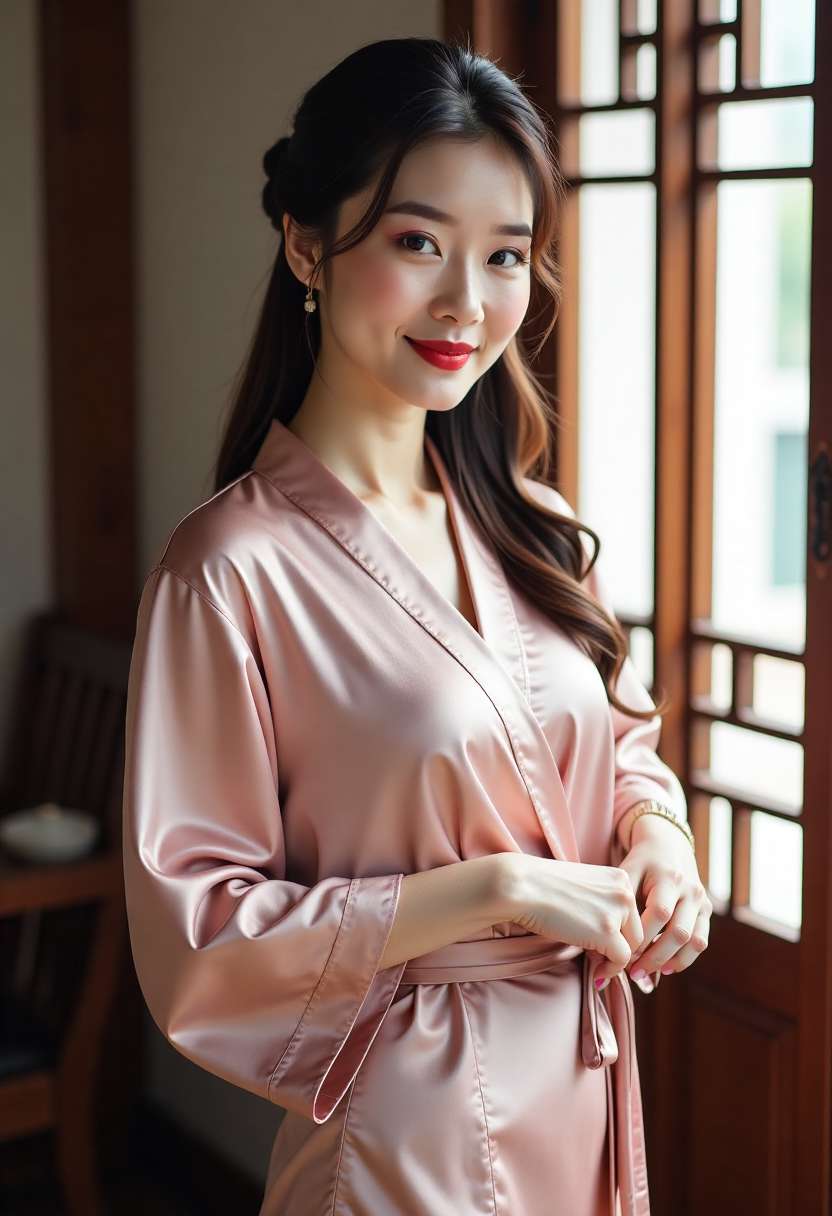 丝绸披覆肩部的高光